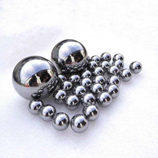 Low-priced supply of carbon steel ball bearings for bicycles, 6.35mm-25mm in diameter.