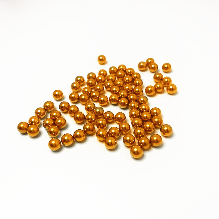 Electroplated steel ball bearings, 0.8mm-38mm, gold-plated, silver-plated, nickel-plated, zinc-plated, colored steel balls.