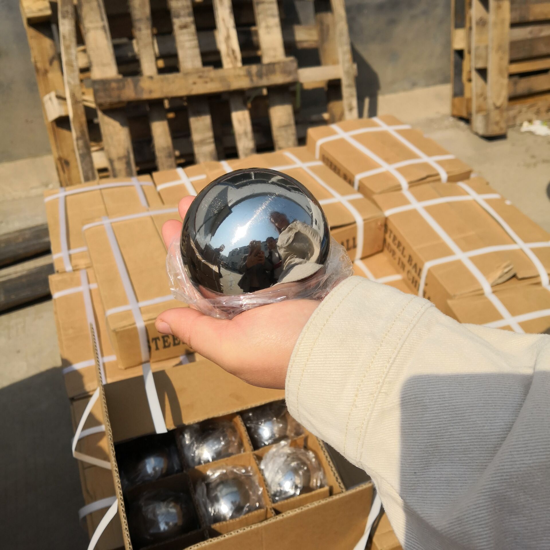 9.0mm-15.875mm G40 AISI 52100/GCr15/SUJ2/100Cr6 bearing chrome steel balls