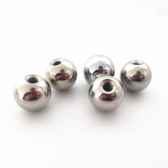 Electroplated steel ball bearings, 0.8mm-38mm, gold-plated, silver-plated, nickel-plated, zinc-plated, colored steel balls.