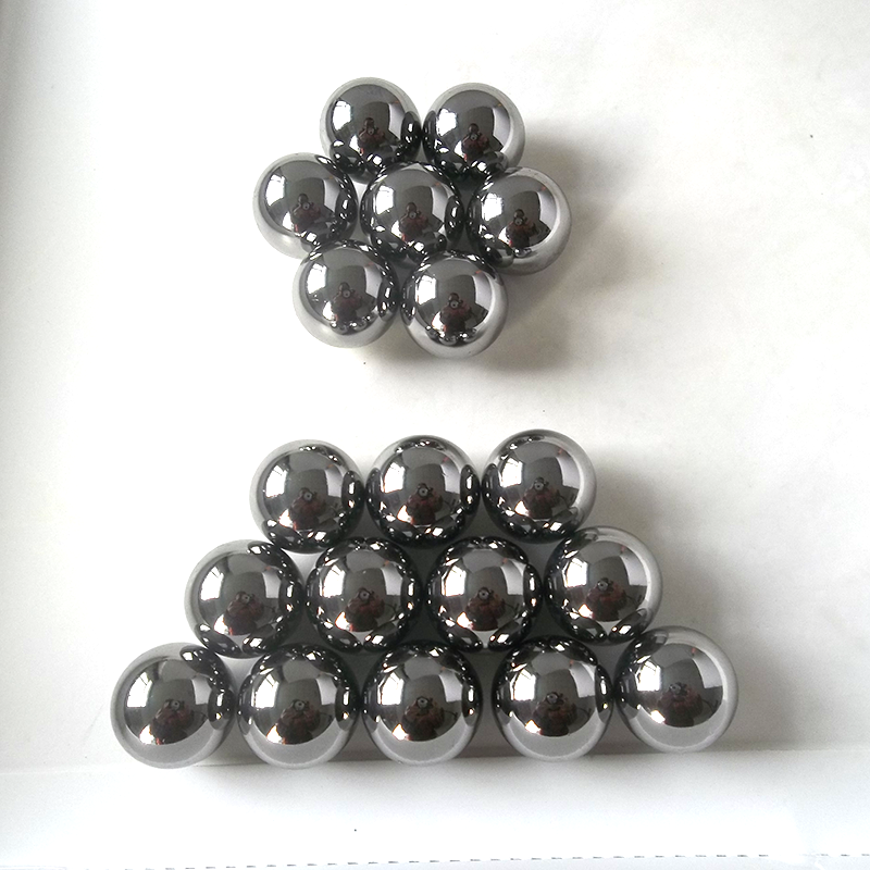 Steel balls for grinding bearings in mining
