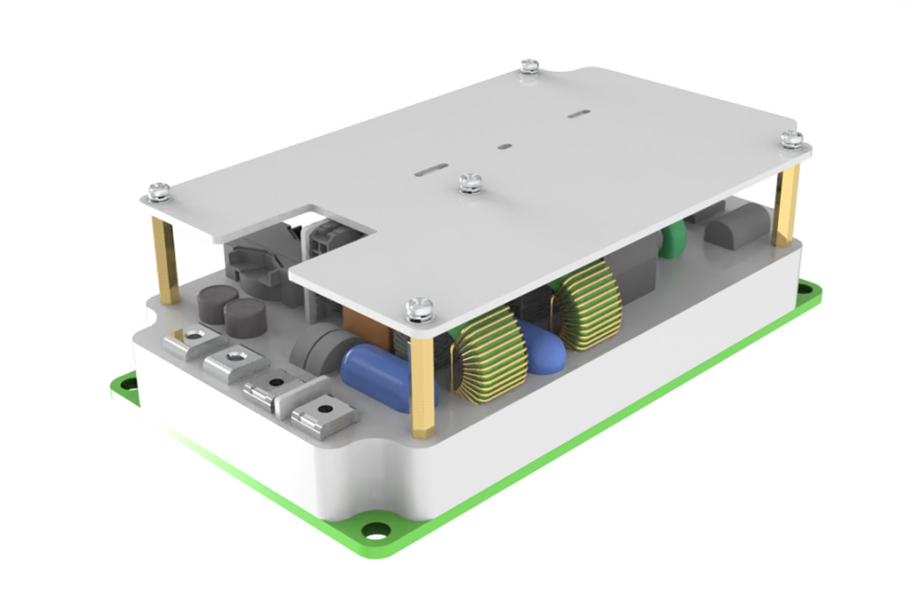 1.2 kW Integrated Vehicle-Mounted DC-DC Converter Module (Unit)