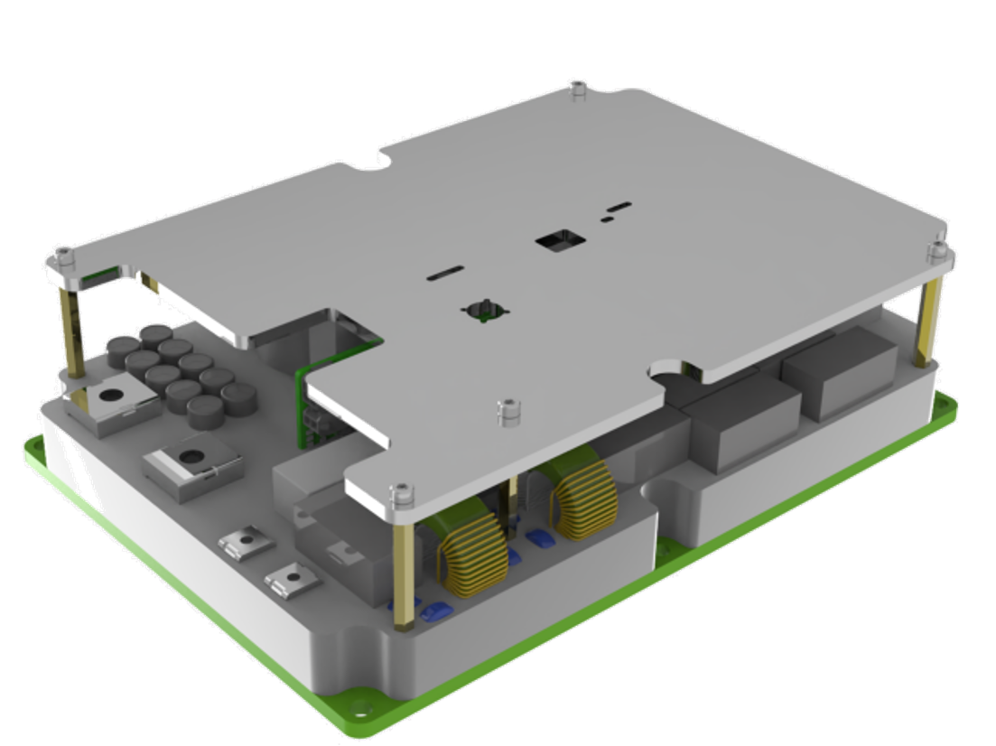 6 kW Integrated Vehicle-Mounted DC-DC Converter Module (Unit)