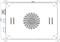 6.6 kW Air-cooled On-board Charger （OBC）Assembly
