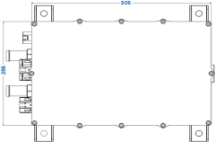 6.6 kW Liquid-cooled On-board Charger （OBC）Assembly