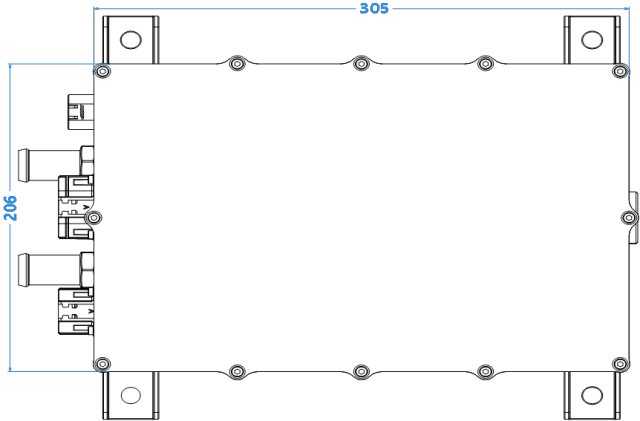 6.6 kW Liquid-cooled On-board Charger （OBC）Assembly