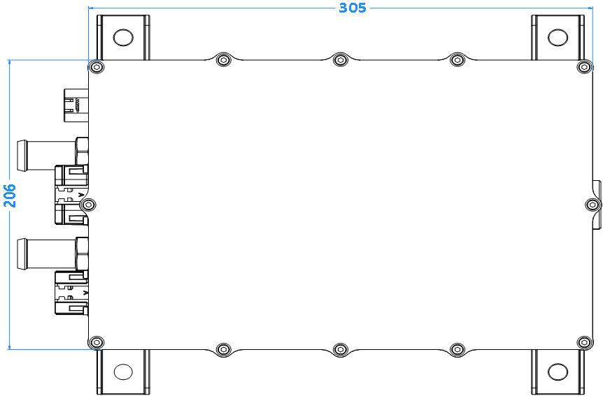 6.6 kW Bidirectional V2L V2H Liquid-cooled On-board Charger （OBC）Assembly
