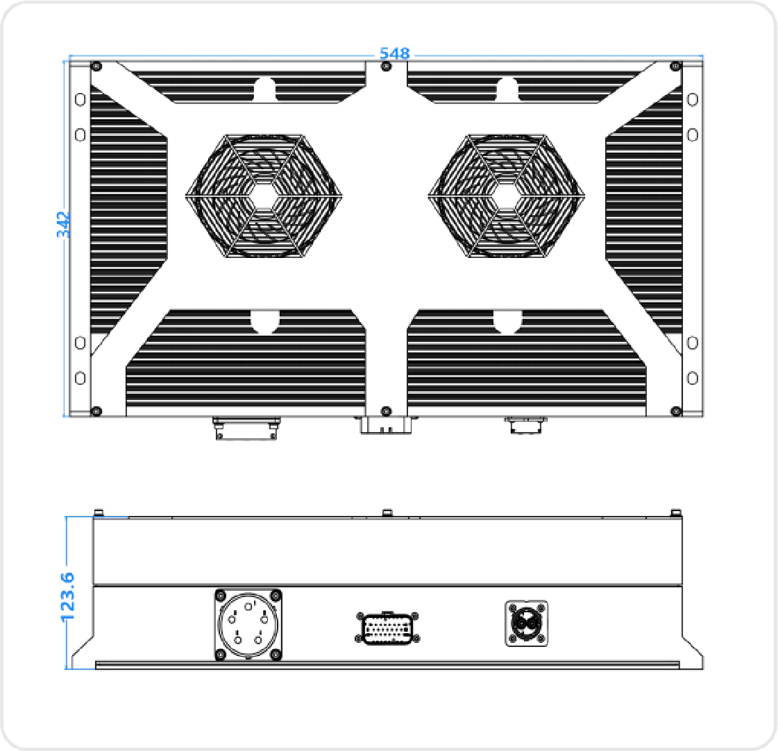 20 kW Air-cooled On-board Charger （OBC）Assembly