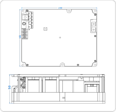 3.3KW OBC +1.8KWDC 2 IN 1 Module