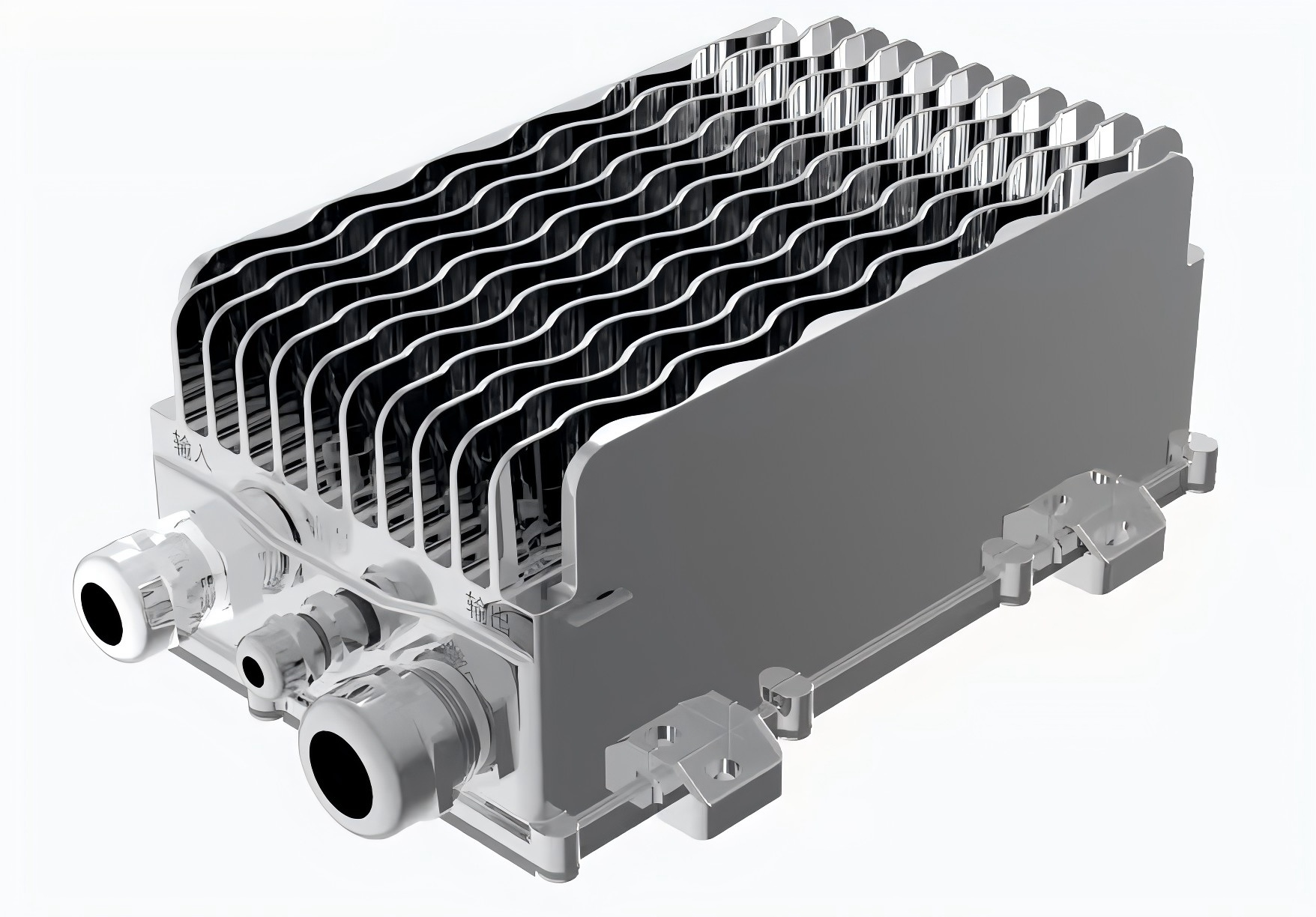 1.0 kW on-board Self-cooled DC-DC Converter Assembly