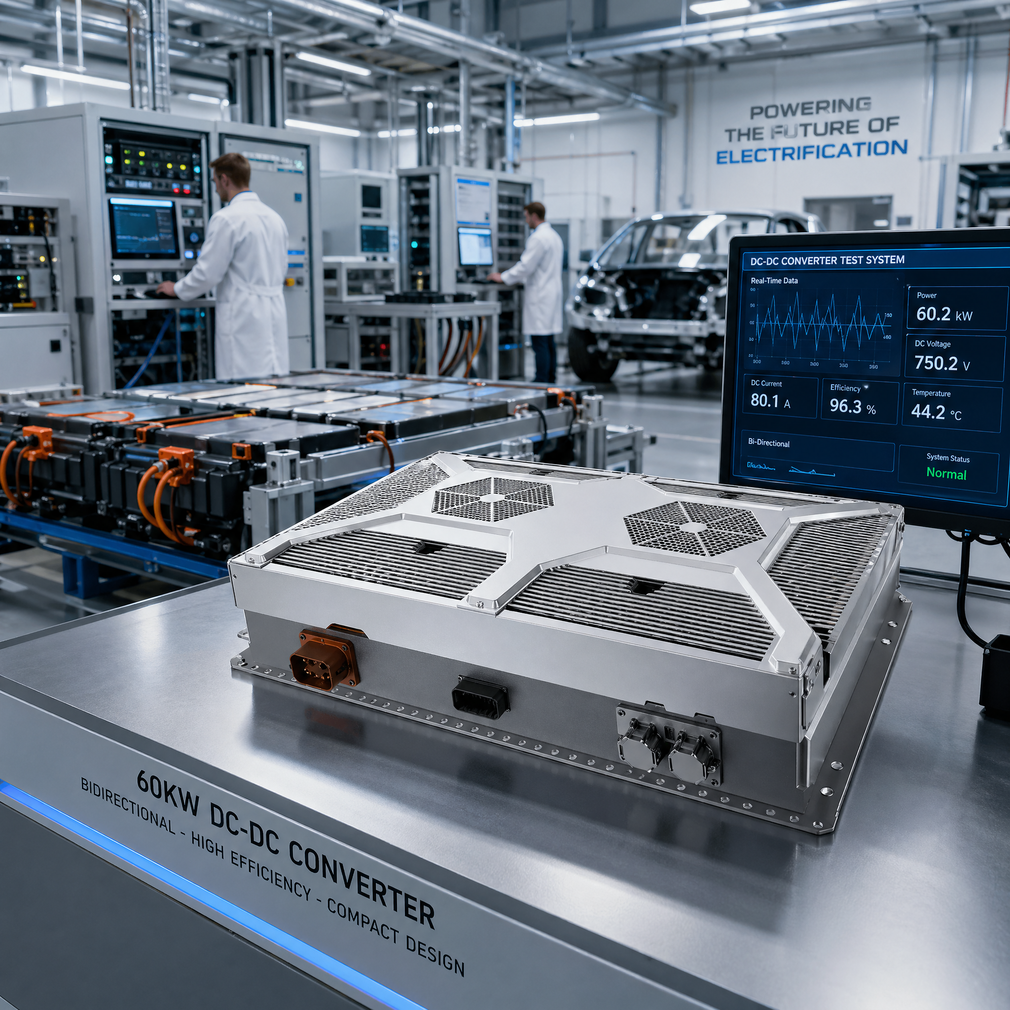 60KW Air-cooled Bidirectional DC-DC