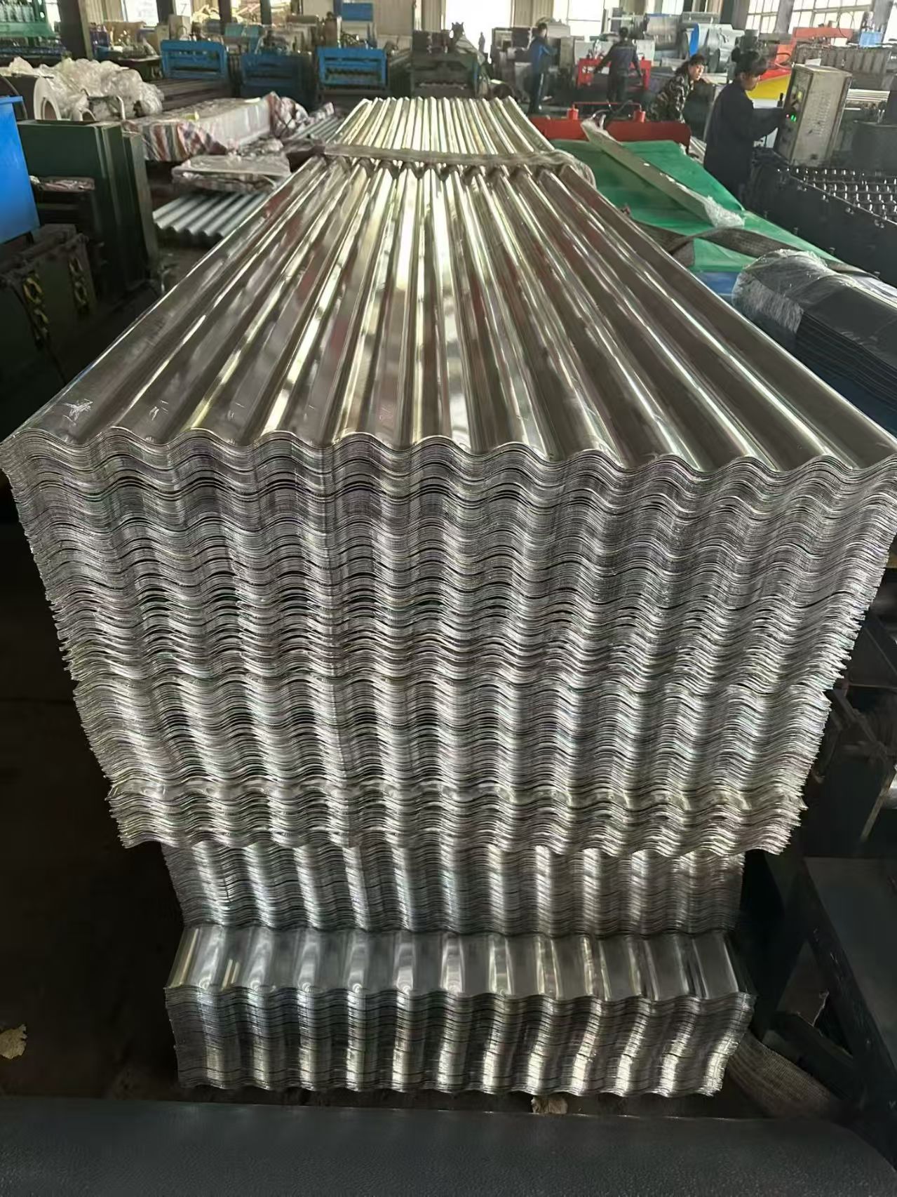 0.4-0.7MM Aluminum Corrugated Sheets