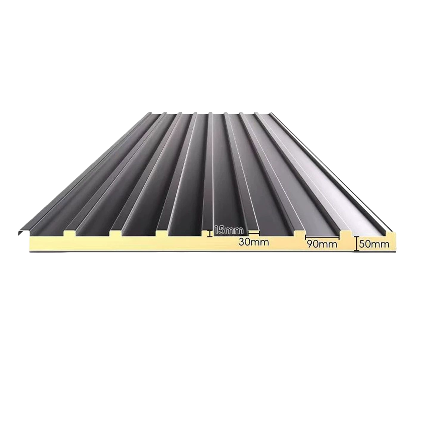 0.4-0.7MM Aluminum Corrugated Sheets