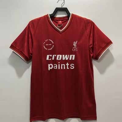 1985-1986 Liverpool jersey Thailand the best quality