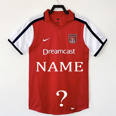 2001-2002 Arsenal Vintage jersey Thailand the best quality
