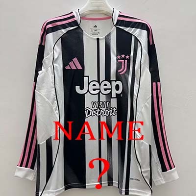 2025-2026 Juventus adult long sleeves the best quality
