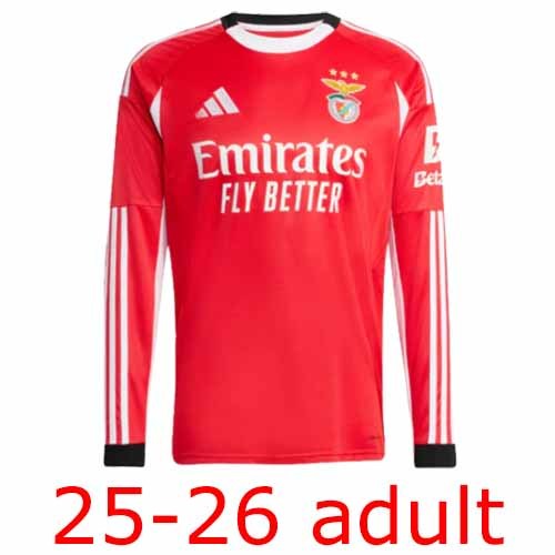 2025-2026 Benfica adult long sleeves the best quality