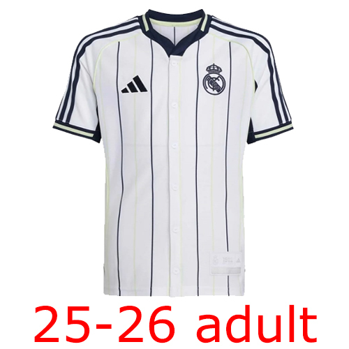 2025-2026 Real Madrid baseball adult the best quality