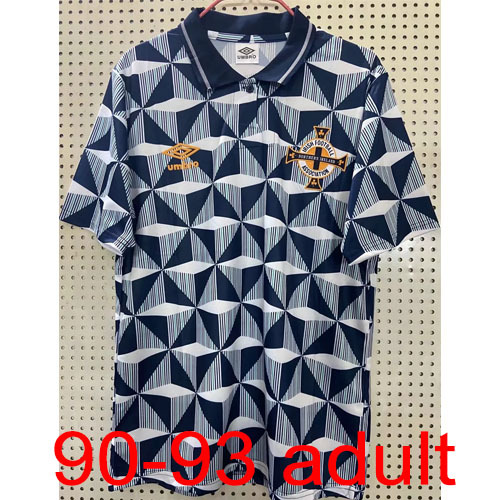 1990-1993 Northern Ireland Away jersey Thailand the best quality
