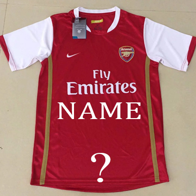 2006-2007 Arsenal jersey Thailand the best quality