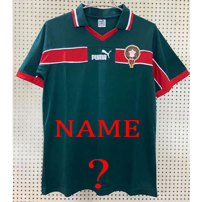 1998 Morocco Home jersey Thailand the best quality
