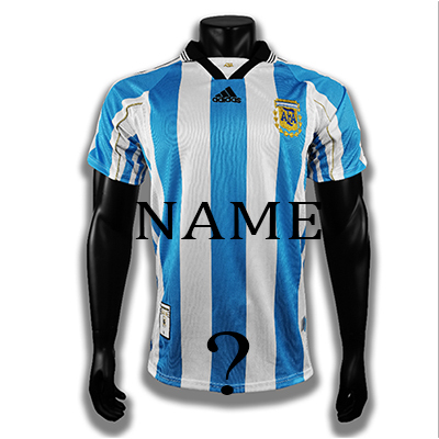 1998 Argentina Home jersey Thailand the best quality