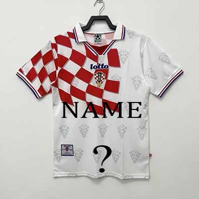 1998 Croatia Home jersey the best quality