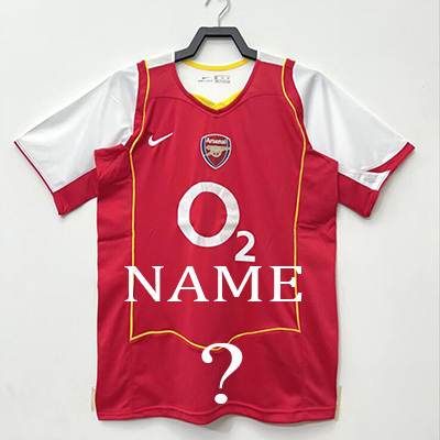 2004-2005 Arsenal Home jersey Thailand the best quality