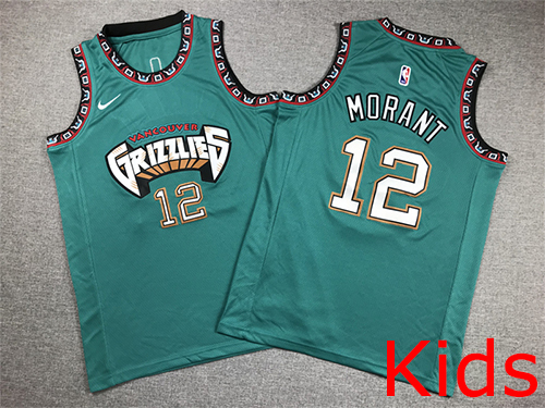 Memphis Grizzlies Kids NBA Embroidery basketball