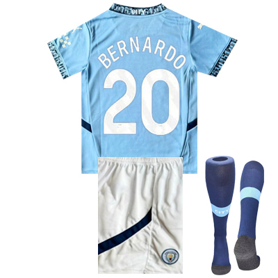 2024-2025 Manchester City Kids + Socks the best quality