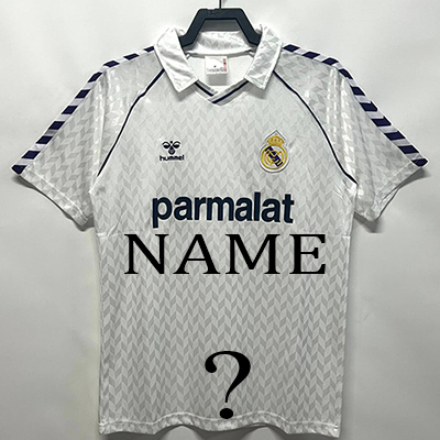 1986-1987 Real Madrid Home jersey the best quality
