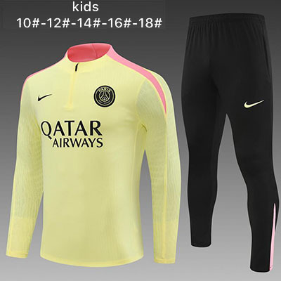 2024-2025 Psg Kids Training clothes