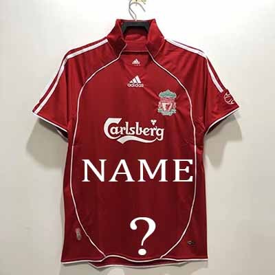 2006-2008 Liverpool Home jersey the best quality