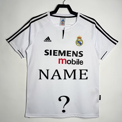 2003-2004 Real Madrid Home jersey the best quality