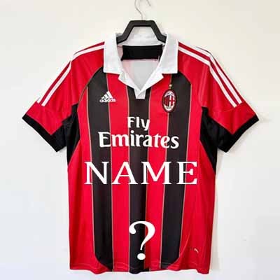2012-2013 AC Milan Home jersey the best quality