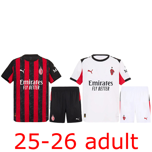 2025-2026 AC Milan adult Set The best quality