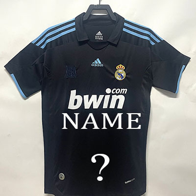 2009-2010 Real Madrid Away jersey the best quality