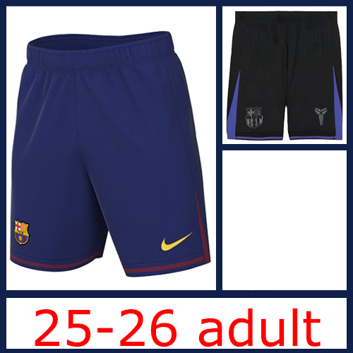 2025-2026 Barcelona adult Shorts the best quality