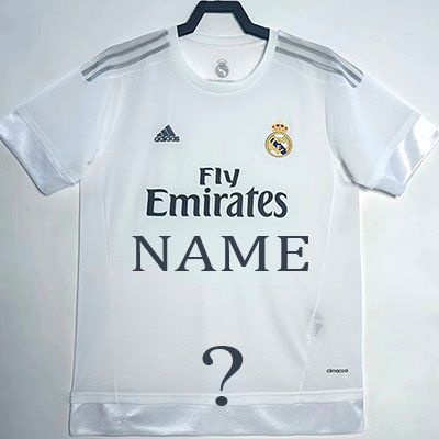 2015-2016 Real Madrid Home jersey the best quality
