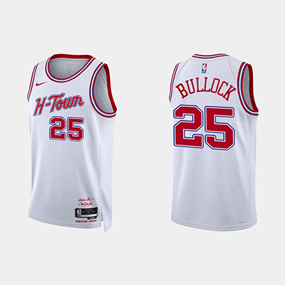 2024 Houston Rockets NBA basketball adult Hot press white