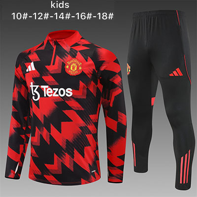 2025-2026 Manchester United Kids Training clothes