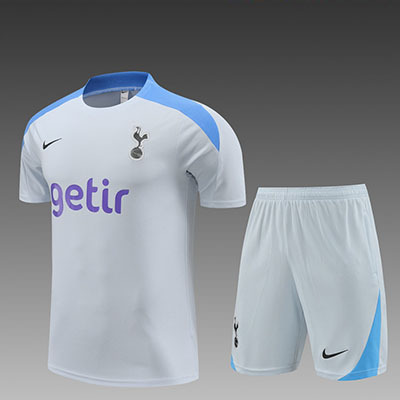 2024-2025 Tottenham adult Training clothes short sleeves shorts