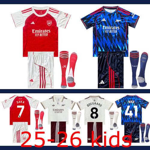 2025-2026 Arsenal Kids + Socks the best quality
