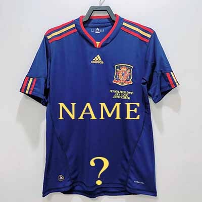 2010 Spain Away jersey the best quality