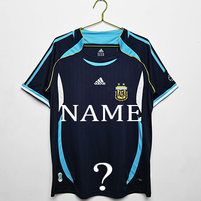 2006 Argentina Away jersey Thailand the best quality