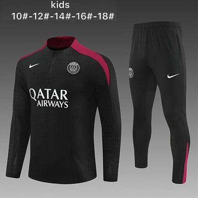 2024-2025 Psg Kids Training clothes