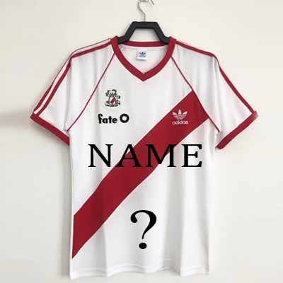 1986 River Plate Home jersey the best quality