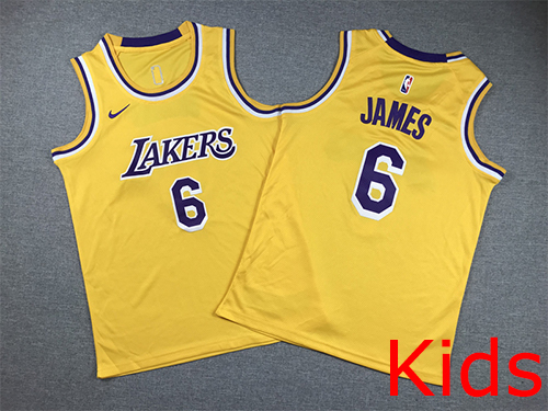 Los Angeles Lakers Kids NBA Embroidery basketball