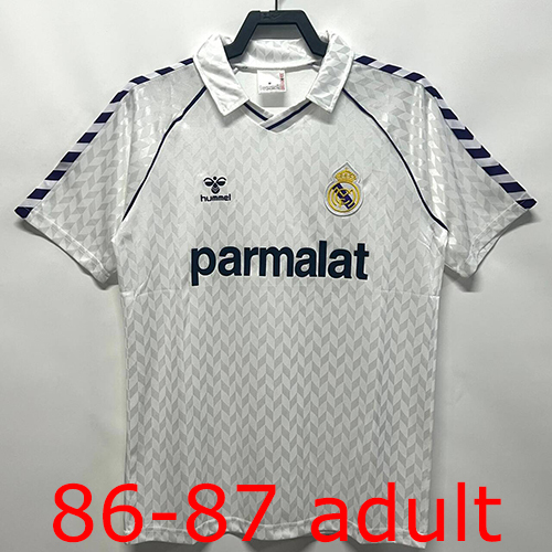 1986-1987 Real Madrid Home jersey the best quality
