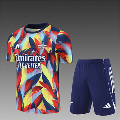 2025-2026 Arsenal adult Training clothes short sleeves